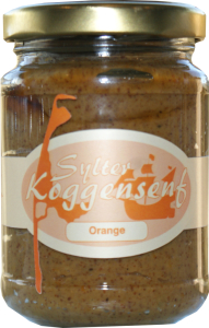 Sylter Koggensenf - Orangensenf - 190 ml Glas