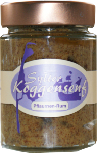 Sylter Koggensenf - Pflaumen-Rum-Senf - 190 ml Glas