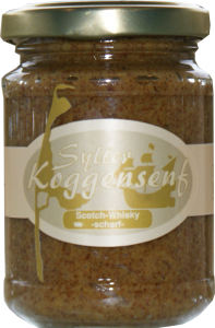 Sylter Koggensenf - Whiskysenf-Scotch - 190 ml Glas