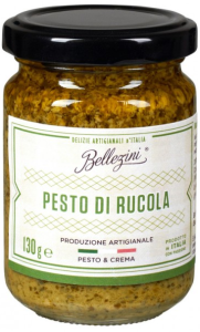 Bellezini - Pesto di Rucola - italienisches Pesto mit Rauke -130 g Glas