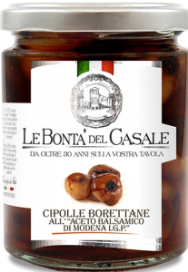 Cipolle Borettane all'Aceto Balsamico di Modena I.G.P. - 280 g Glas