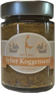 Sylter Koggensenf - Biersenf - 190 ml Glas