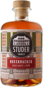 Studer - Nussknacker Haselnuss-Likör - 28% Vol. - 0,50 L