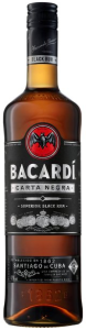 BACARDÍ Rum - Carta Negra - 0,7 L