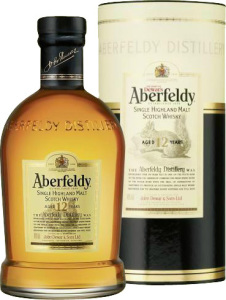 Aberfeldy - Highland Single Malt -12 Years - 0,7 L