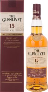 The Glenlivet - Single Malt - 15 Years - 40%Vol. - 0,7 L