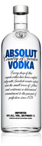 Absolut - Vodka - 1,0 L